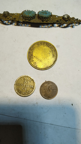 Ficha Antigua Pulpería Britannia Y Metropol . Concha Toro (Usado)