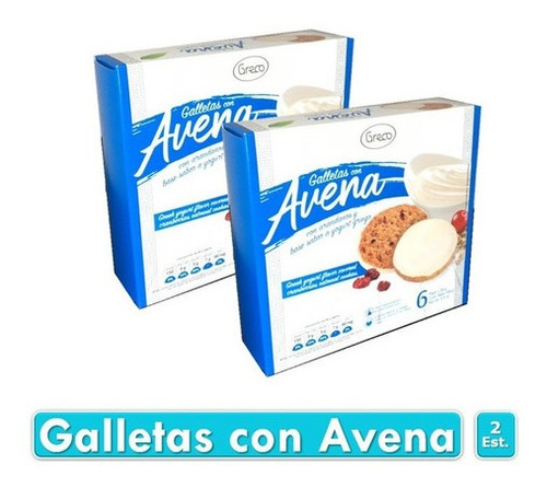 Galletas Integrales Avena Con Yogurt Y Arándanos Estuche X12