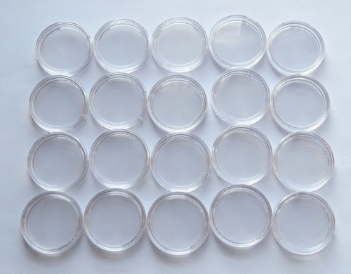 Capsulas 27 Mm - 20 Unidades, P / As Moedas De 1 Real.