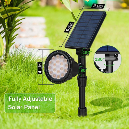 Focos Solares Para Paisajes, Luces Solares Para Exterio...