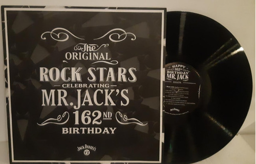 Jack Daniel´s Old N. 7 162 Birdthday Lp De Invitacion. Raro