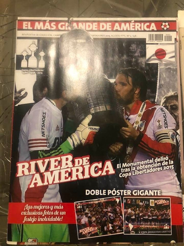 Combo River Plate 3 Dvd+ 2 Revistas+diario C/poster