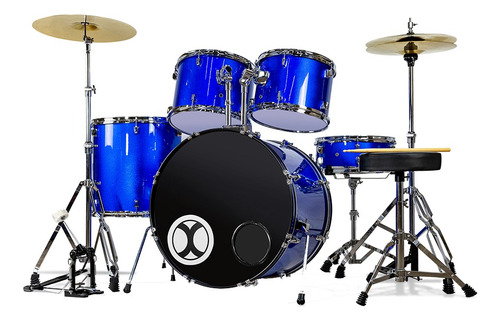 Bateria Azul Exbt064 Profesional 5 Pzas Inmediato
