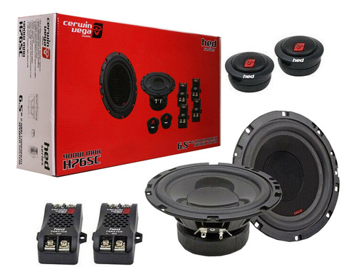 Bocinas Set De Medios Cerwin Vega H765c 6.5  400w Car Audio