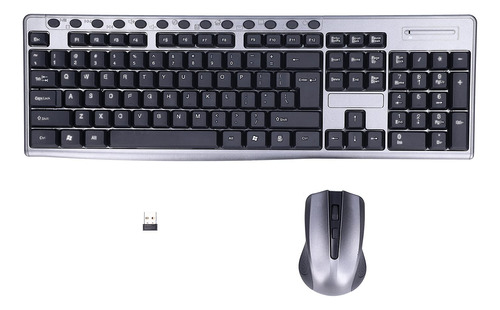 Diseño Ultrafino 2.4g 104 Tecla Teclado Raton Combo Usb Para