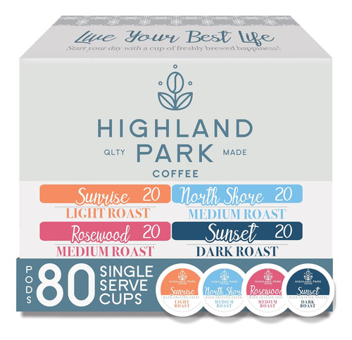 Cápsulas De Café Highland Park Coffee Compatibles Con Cafete