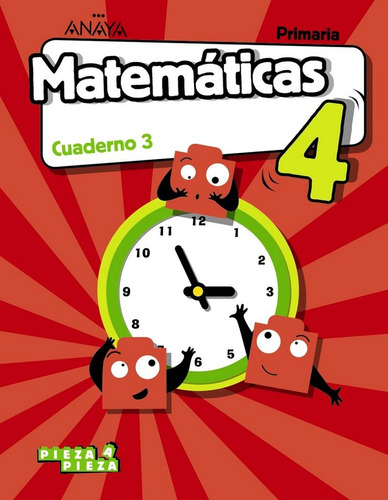 Matemáticas 4. Cuaderno 3. (libro Original)