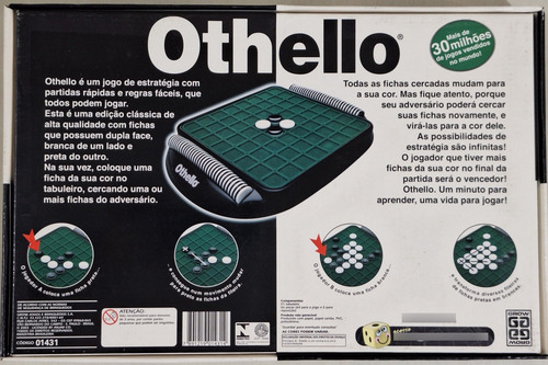 Jogo De Tabuleiro Othello Grow Completo (Usado)