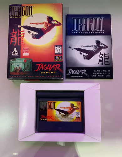 Dragon Bruce Lee Atari Jaguar Jogo 100% Original Completo (Usado)