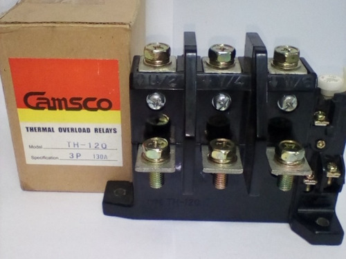 Rele Térmico Th 120 3polos 100-150 Amp, Marca Camsco