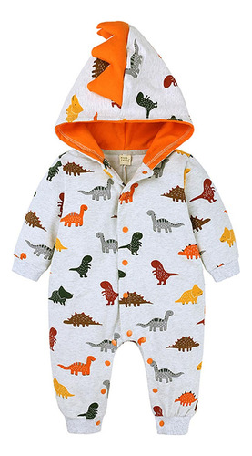 Mono De Dinosaurio Para Niños Y Niñas Con Capucha Dino Onsie