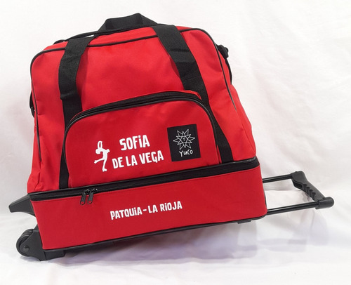 Imagen 2 de 9 de Bolso Cajon De Patin Artistico Carrito (opc Personalizable)