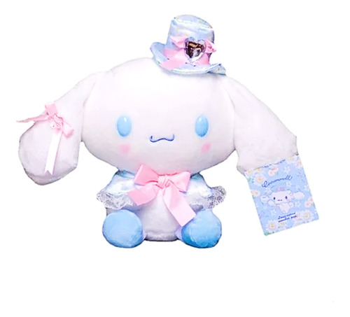 Peluche Cinnamoroll Moño Galera Original Sanrio