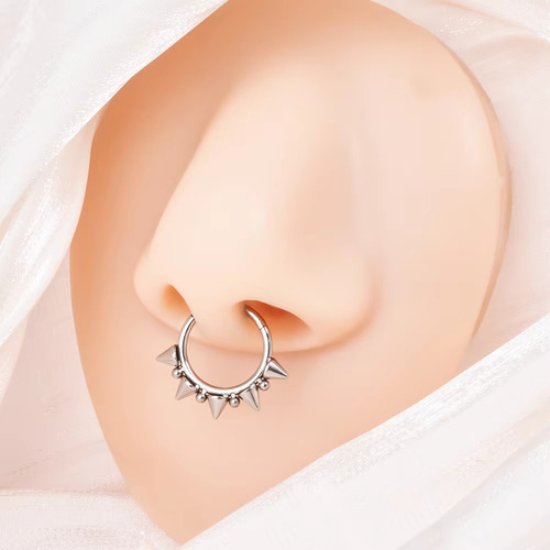Piercing Arete Picos Punk Titanio G23 Astm F136 Unisex