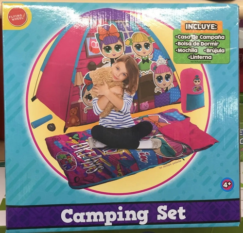 Casa De Campaña Infantil Niñas Mejores Amigas 5 Pzas En Caja (Usado)