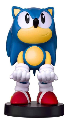 Figura Sonic Cable Guys Soporte 20cm