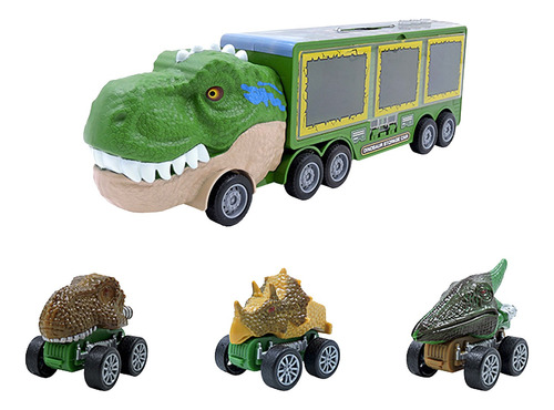 Vehículo De Transporte Inercial De Contenedores E Dinosaurs