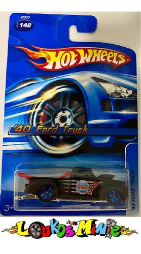 Hot Wheels ´40 Ford Pickup 2006 #142 Lacrado Original Preto