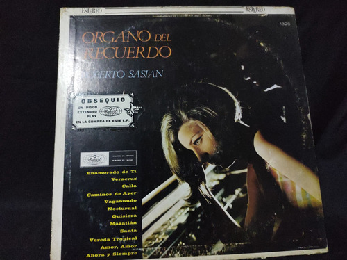 Roberto Sasian Órgano De Recuerdo Vinilo,lp,acetato,vinyl