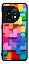 Comprar Funda Diseño 2d Tetris Bloques Cubos Coloridos Para Oneplus