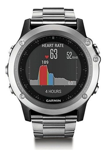 Reloj Garmin Fenix Rr3 Hr Reloj Gps Con Titanio