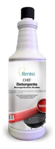 Renko Chef Detergente Desengordurante Alcalino 1l