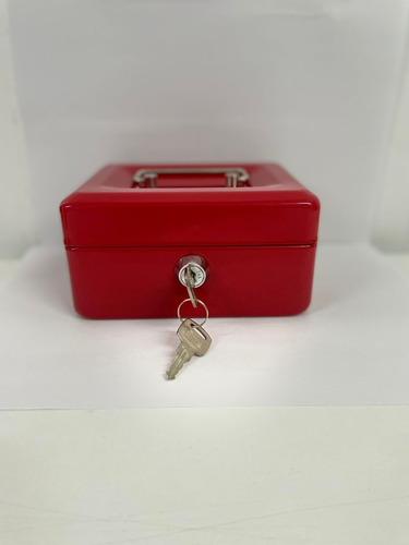 Imagen 4 de 10 de Cofre Portavalores Caja De Dinero Monedero V1 20x9x16 Cm