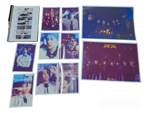 Set Enhypen Combo Cuaderno, Photocards, Posters