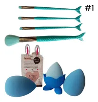 Comprar Set Brochas Esponja Beauty Blender Pinceles Maquillaje Kit