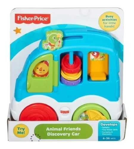 Auto Actividades De Animales Fisher Price Cmv95