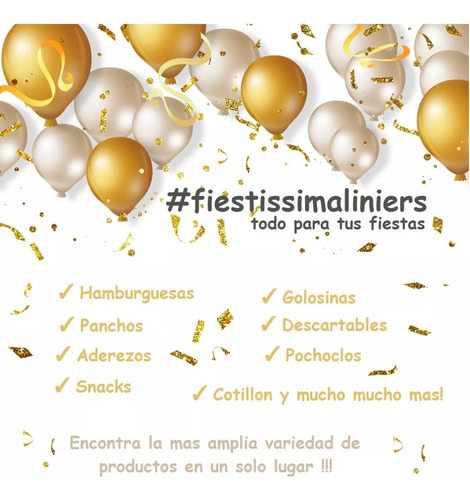 Combo Golosinas 40 Chicos + Turrones Fiestissima Liniers