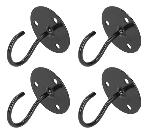T Conjunto De 4 Cabides De Teto Em Ferro Forjado Para Montar