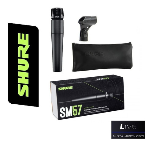 Micrófono Dinámico De Instrumento Sm57 Shure + Garantía