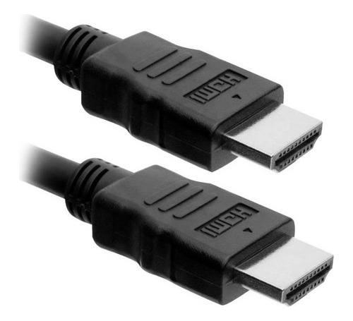 Cabo De Hdmi Pvc Banhado A Ouro Com 3 Metros Oex Ce503