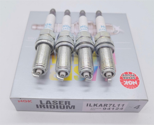 Kit 4 Bujías Laser Iridium Mazda 2 Mazda 3 Mazda6 Cx-3 Cx-5