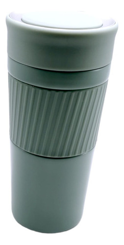 Termo Vaso Filtro 450ml Elegante Botilito Color Verde Claro