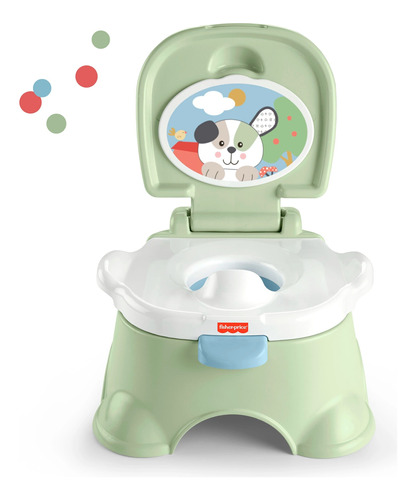 Vasenilla Niños Perrito Fisher Price Con Pedestal Unisex