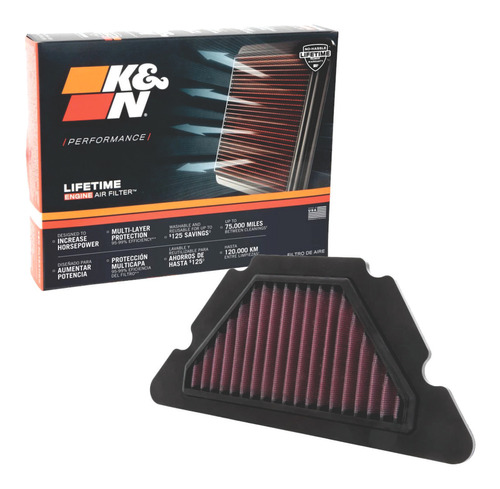 Filtro Ar K&n Kn Ya-6009 Yamaha Xj Xj6 Xj6n Xj6f 2010 A 2019