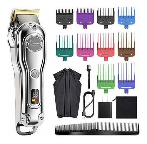 Hatteker Mens Pelo Clipper Pelo Trimmer Cordón Sin Mvyv1