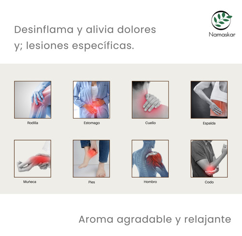 Cojín De Semillas Namaskar | Comprensa Herbal Multiusos | Almohada Medicinal Para Uso En Frío/calor (sincronía)