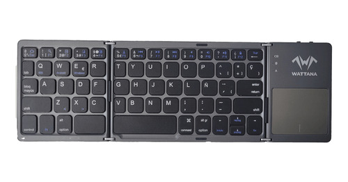 Teclado Plegable Wattana Dione Bluetooth Negro