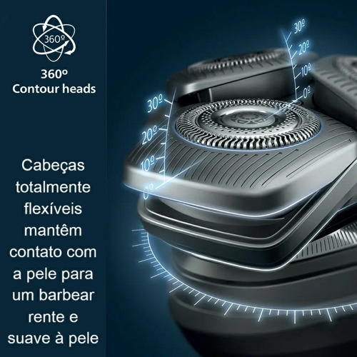 Barbeador Elétrico Philips Norelco Shaver S9000 Prestige SP9840-90