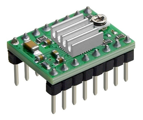 2 Driver Motor De Passo Drv8825 Tmc2208 Tmc2225 A4988