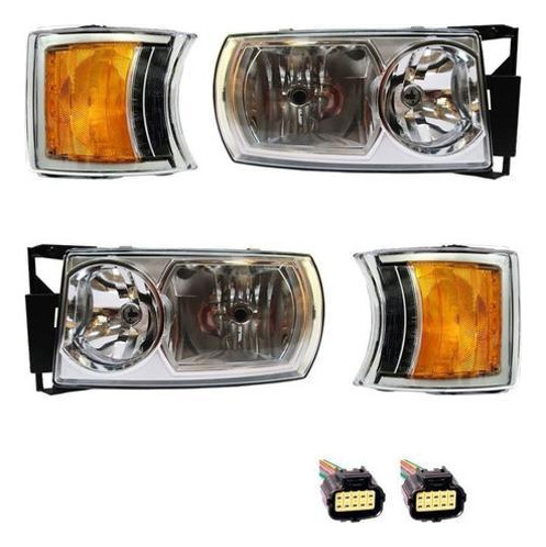 Kit Farol E Lanterna Pisca Seta Scania S5 Série 5 P G R Led