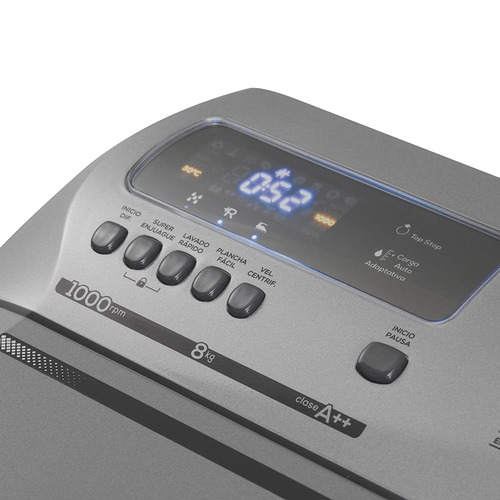 Lavarropas automático Drean Design Gold 10.8 simil inox 8kg 220 V