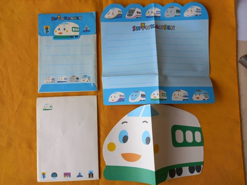 Sanrio - Shinkansen - Sobre Y Papel Carta - 