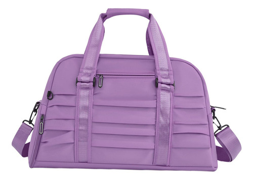 Bolsa De Deporte Para Gimnasio, Bolsa De Lona Púrpura Claro