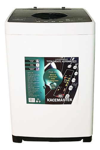 Lavarropas automático Kacemaster Alison 950 blanco y negro 7kg 220 V