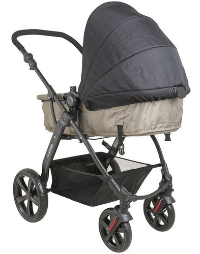 Imagem 3 de 10 de Kit Carrinho Bebê Galaxy Kiddo Vira Moisés + Casulo + Base