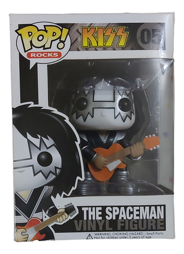 Funko Pop Rocks Kiss The Spaceman #05 Ace Frehley Año 2010